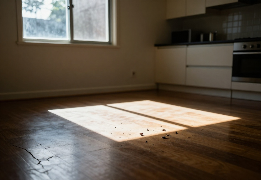 Termite damage in a Pennant Hills home before treatment